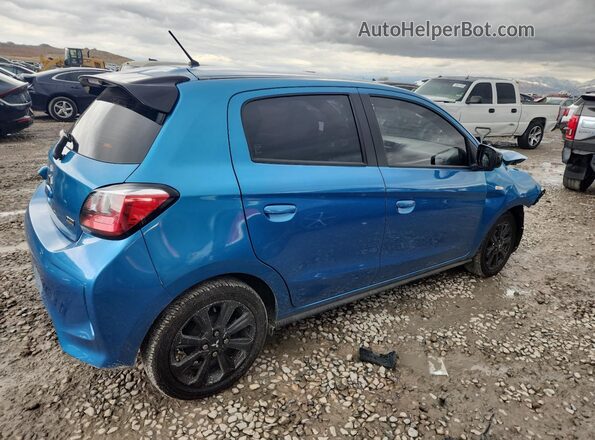 ML32AWHJ7NH007125 2022 MITSUBISHI MIRAGE Blue Trasero derecho