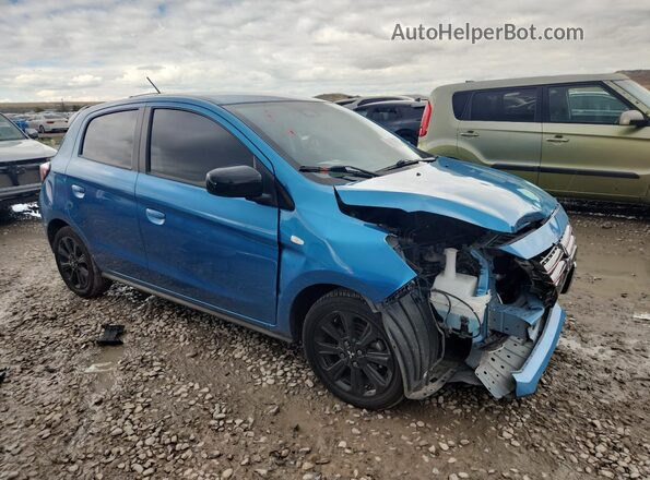 ML32AWHJ7NH007125 2022 MITSUBISHI MIRAGE Blue Delantero derecho