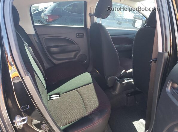 ML32AWHJXNH006812 2022 MITSUBISHI MIRAGE Black Rear seats view