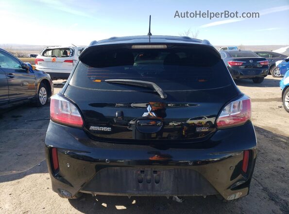 ML32AWHJXNH006812 2022 MITSUBISHI MIRAGE Black Rear view