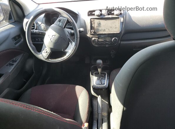 ML32AWHJXNH006812 2022 MITSUBISHI MIRAGE Black Dashboard view