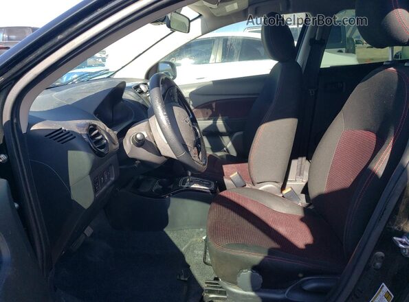 ML32AWHJXNH006812 2022 MITSUBISHI MIRAGE Black Front interior view