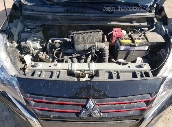ML32AWHJXNH006812 2022 MITSUBISHI MIRAGE Black Rear interior view