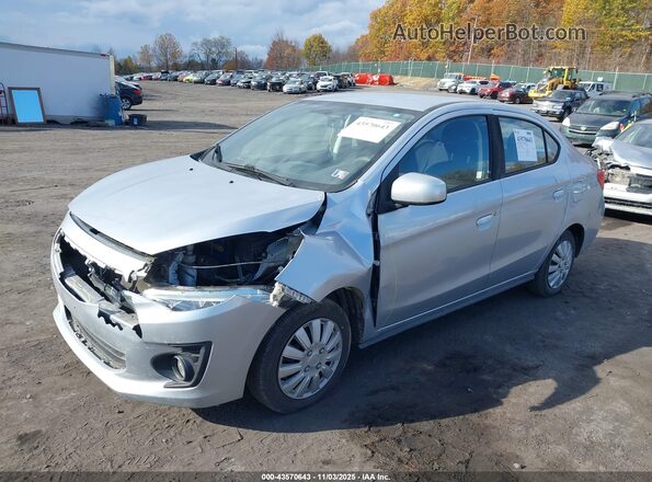 ML32F3FJ0KHF08021 2019 MITSUBISHI MIRAGE G4 Silver Передня ліва чверть