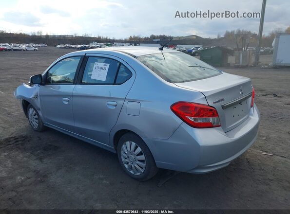 ML32F3FJ0KHF08021 2019 MITSUBISHI MIRAGE G4 Silver Задня ліва чверть