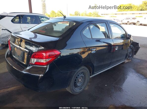 ML32F3FJ0LHF03497 2020 MITSUBISHI MIRAGE G4 Black Задня права чверть