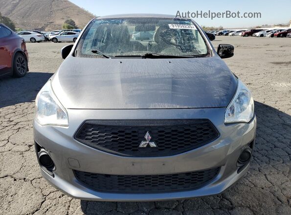 ML32F3FJ0LHF04424 2020 MITSUBISHI MIRAGE Gray Vista frontal