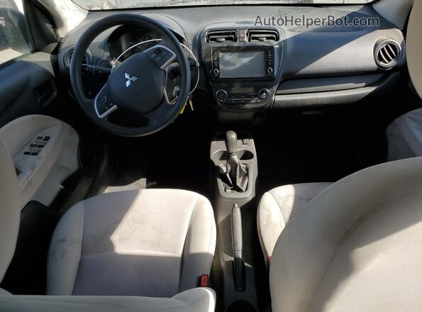 ML32F3FJ0LHF04424 2020 MITSUBISHI MIRAGE Gray Vista del salpicadero