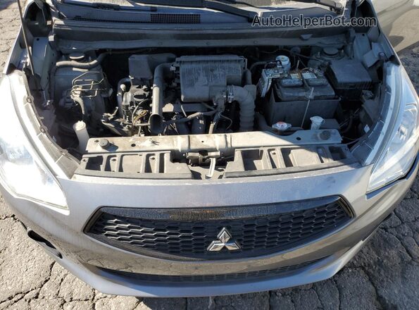 ML32F3FJ0LHF04424 2020 MITSUBISHI MIRAGE Gray Vista interior trasera