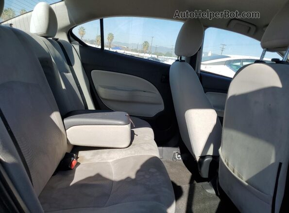 ML32F3FJ0LHF04424 2020 MITSUBISHI MIRAGE Gray Vista de los asientos traseros
