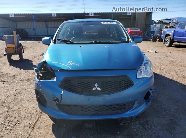 ML32F3FJ0LHF12541 2020 MITSUBISHI MIRAGE Blue Դիմացի տեսք