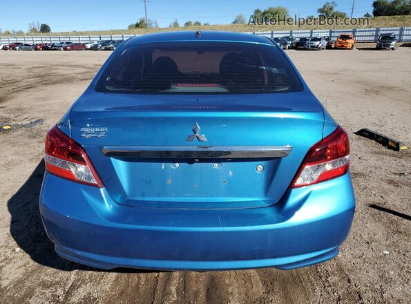 ML32F3FJ0LHF12541 2020 MITSUBISHI MIRAGE Blue Հետևի տեսք