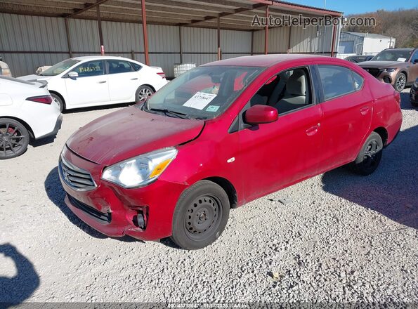 ML32F3FJ1JHF08916 2018 MITSUBISHI MIRAGE G4 Red 