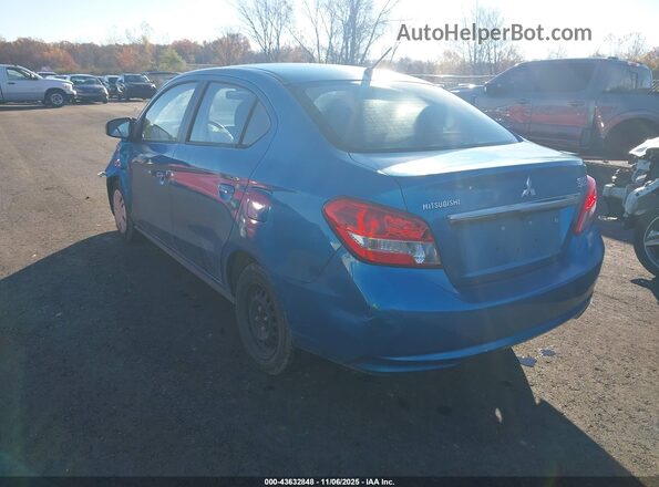 ML32F3FJ1KHF16919 2019 MITSUBISHI MIRAGE G4 Синий Задняя левая четверть
