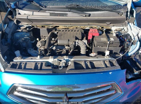 ML32F3FJ1KHF16919 2019 MITSUBISHI MIRAGE G4 Синий Вид сзади
