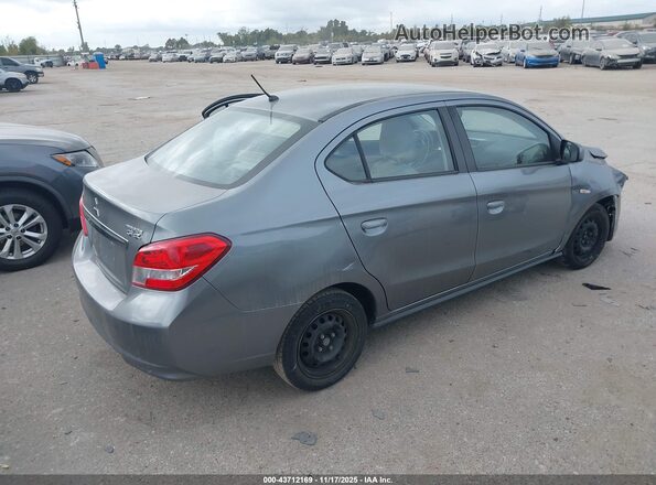 ML32F3FJ1KHF17066 2019 MITSUBISHI MIRAGE G4 Gray Trasero derecho