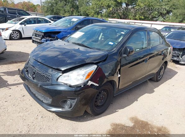 ML32F3FJ1LHF12659 2020 MITSUBISHI MIRAGE G4 Black Передня ліва чверть