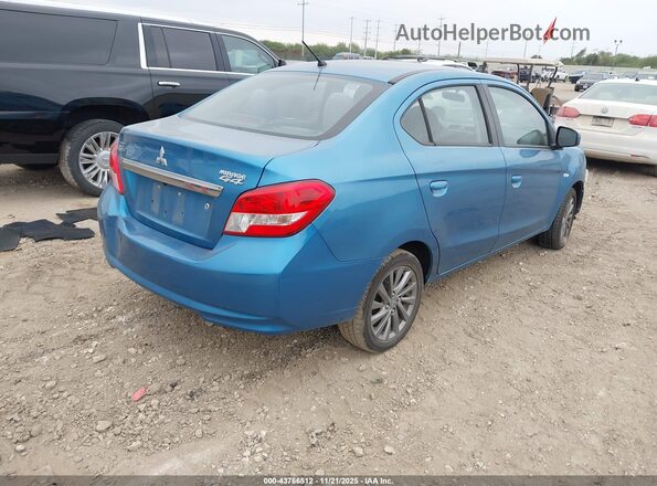 ML32F3FJ2JHF05331 2018 MITSUBISHI MIRAGE G4 Blue Rear right