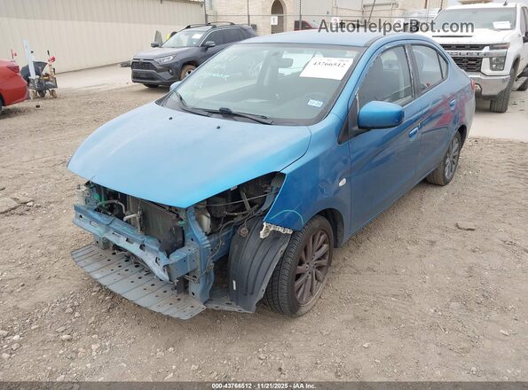 ML32F3FJ2JHF05331 2018 MITSUBISHI MIRAGE G4 Blue Front left
