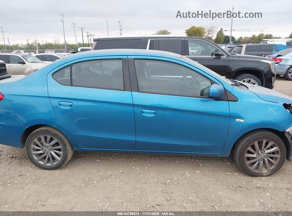 ML32F3FJ2JHF05331 2018 MITSUBISHI MIRAGE G4 Blue Rear interior view