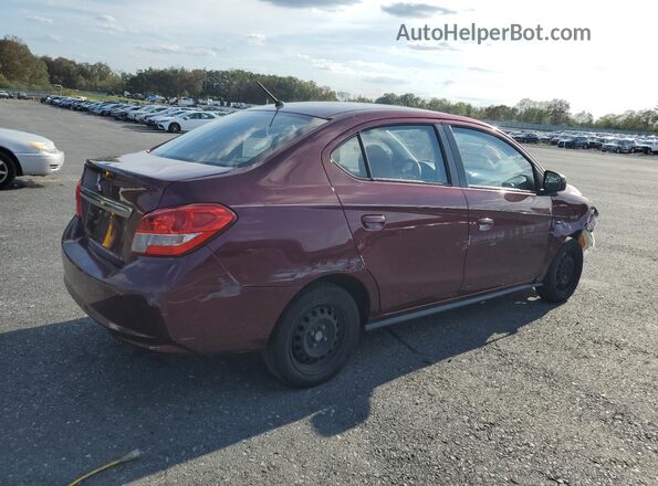 ML32F3FJ2LHF01282 2020 MITSUBISHI MIRAGE Purple Задня права чверть