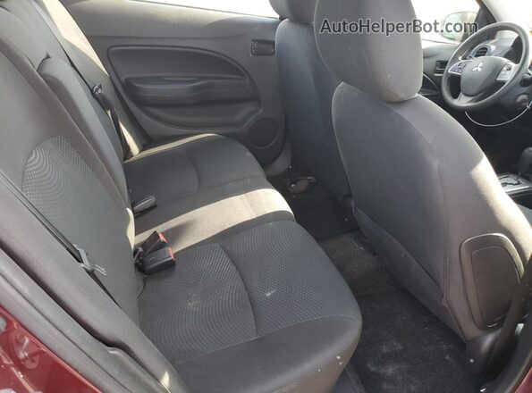 ML32F3FJ2LHF01282 2020 MITSUBISHI MIRAGE Purple Вид задніх сидінь