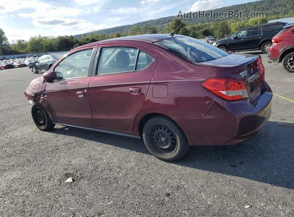 ML32F3FJ2LHF01282 2020 MITSUBISHI MIRAGE Purple Задня ліва чверть