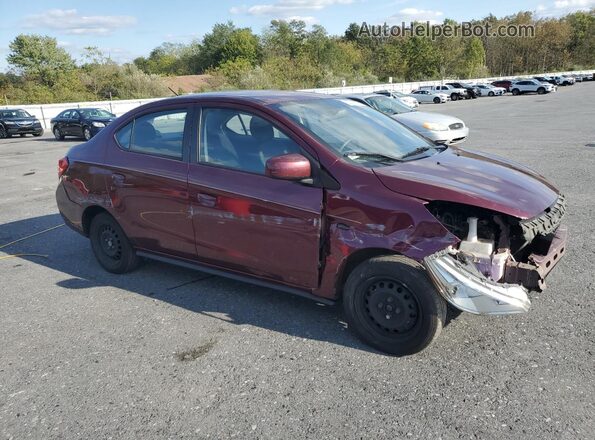 ML32F3FJ2LHF01282 2020 MITSUBISHI MIRAGE Purple Передня права чверть