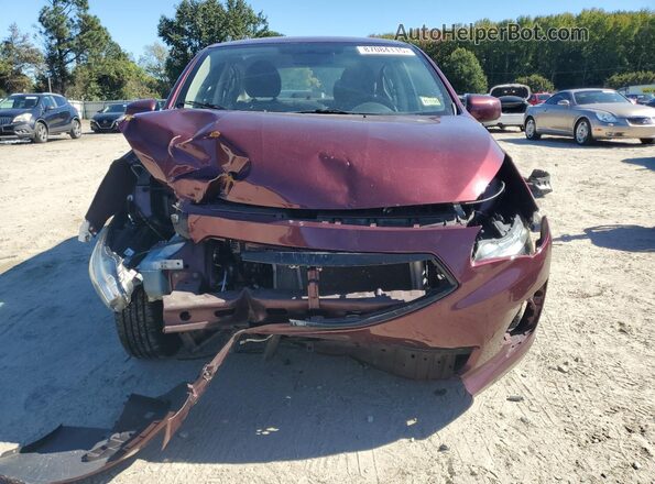 ML32F3FJ3LHF07706 2020 MITSUBISHI MIRAGE Burgundy Դիմացի տեսք
