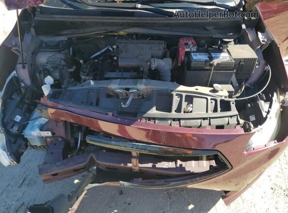 ML32F3FJ3LHF07706 2020 MITSUBISHI MIRAGE Burgundy Սալոնի հետևի տեսք