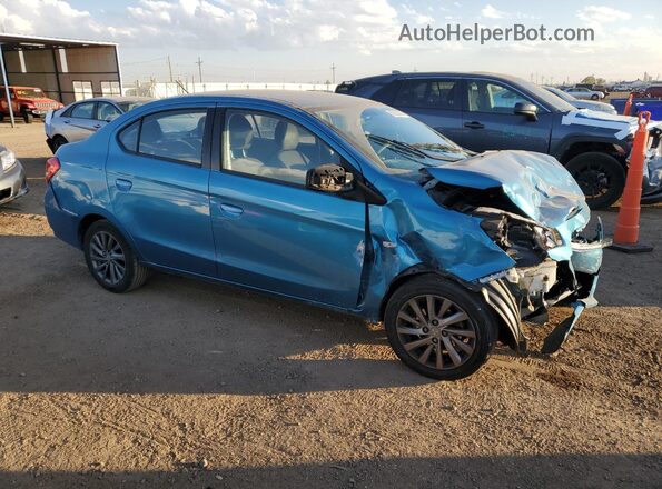 ML32F3FJ4JHF11499 2018 MITSUBISHI MIRAGE Blue Առջևի աջ