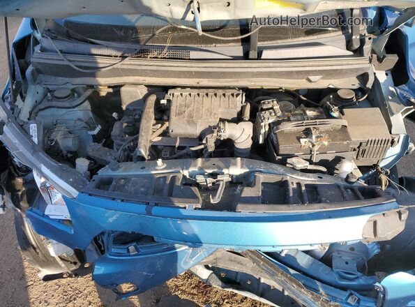 ML32F3FJ4JHF11499 2018 MITSUBISHI MIRAGE Blue Սալոնի հետևի տեսք