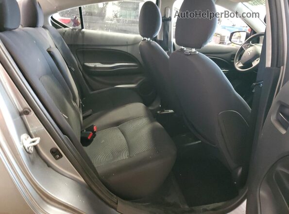 ML32F3FJ4LHF07200 2020 MITSUBISHI MIRAGE Gray Widok tylnych siedzeń