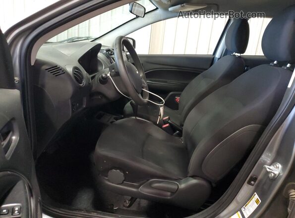 ML32F3FJ4LHF07200 2020 MITSUBISHI MIRAGE Gray Widok wnętrza z przodu