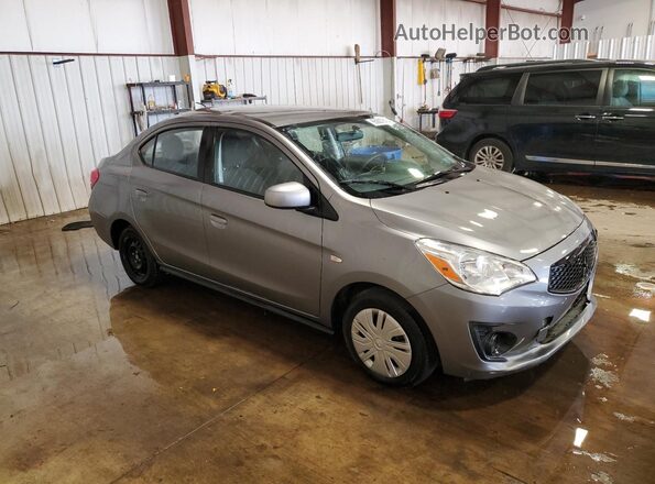 ML32F3FJ4LHF07200 2020 MITSUBISHI MIRAGE Gray Przód prawy