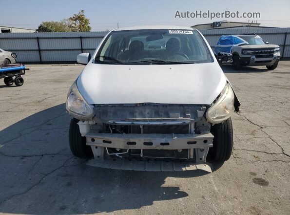 ML32F3FJ4LHF12574 2020 MITSUBISHI MIRAGE White წინა ხედი