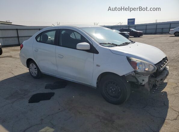 ML32F3FJ4LHF12574 2020 MITSUBISHI MIRAGE White წინა მარჯვენა