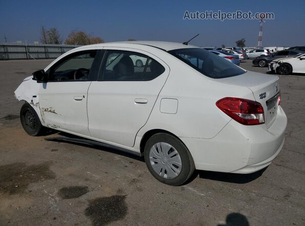 ML32F3FJ4LHF12574 2020 MITSUBISHI MIRAGE White უკანა მარცხენა