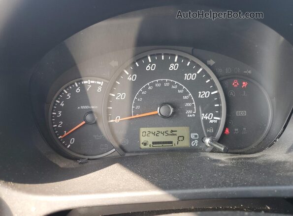 ML32F3FJ4LHF12574 2020 MITSUBISHI MIRAGE White ხელსაწყოთა პანელის ხედი