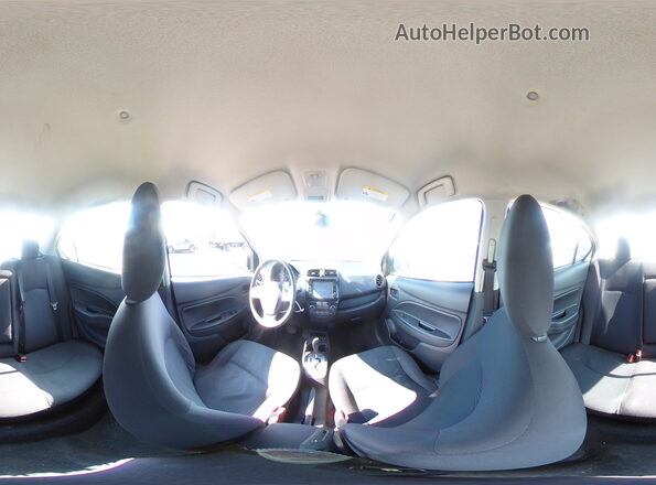 ML32F3FJ4LHF12574 2020 MITSUBISHI MIRAGE White VIN კოდის სტიკერის ხედი