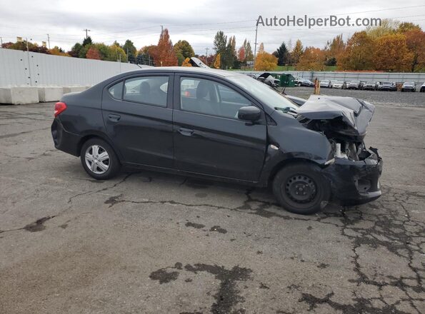 ML32F3FJ5HH002660 2017 MITSUBISHI MIRAGE Black წინა მარჯვენა