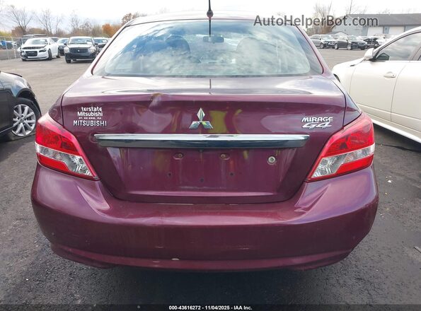 ML32F3FJ5JHF08322 2018 MITSUBISHI MIRAGE G4 Burgundy 