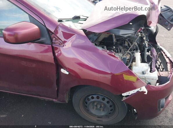 ML32F3FJ5JHF08322 2018 MITSUBISHI MIRAGE G4 Burgundy 