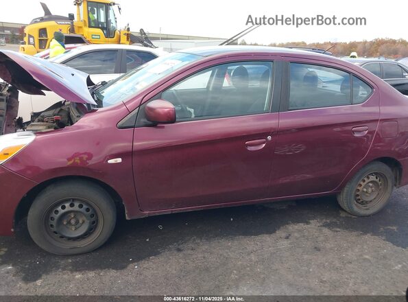 ML32F3FJ5JHF08322 2018 MITSUBISHI MIRAGE G4 Burgundy 