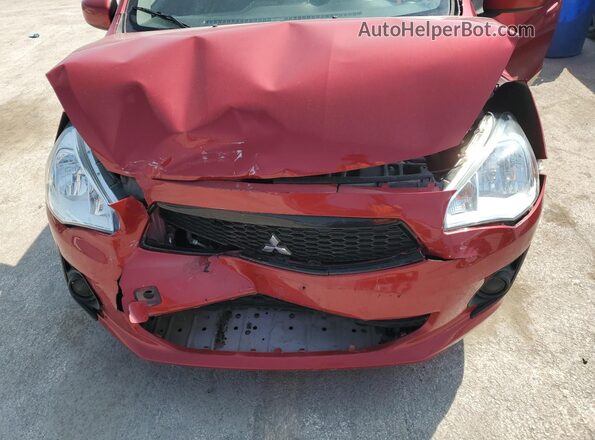 ML32F3FJ5LHF06380 2020 MITSUBISHI MIRAGE Red 