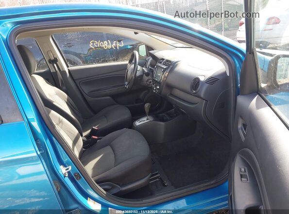 ML32F3FJ6HHF11868 2017 MITSUBISHI MIRAGE G4 Blue Вид салону спереду