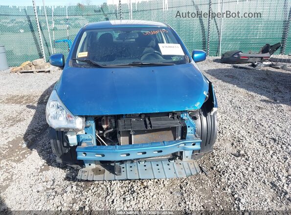 ML32F3FJ6HHF11868 2017 MITSUBISHI MIRAGE G4 Blue Вид задньої частини салону