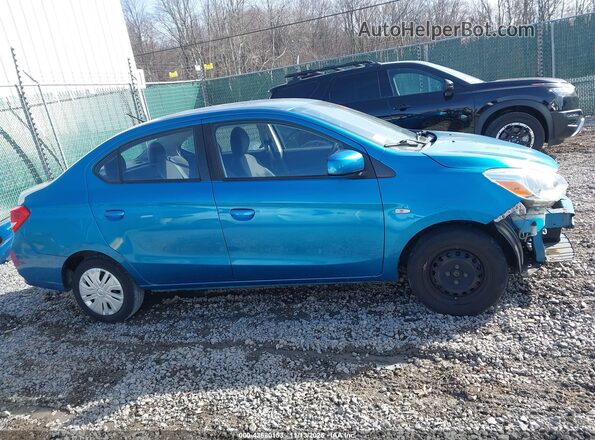 ML32F3FJ6HHF11868 2017 MITSUBISHI MIRAGE G4 Blue Панорамний вид салону 360°