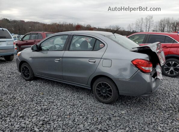 ML32F3FJ6LHF01673 2020 MITSUBISHI MIRAGE Gray Задня ліва чверть