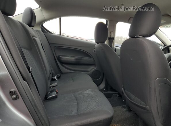 ML32F3FJ6LHF01673 2020 MITSUBISHI MIRAGE Gray Вид задніх сидінь